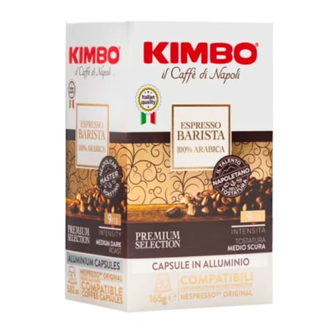 ⁨Kimbo Espresso Barista 100 % Arabica Kapsułki do Ekspresu Nespresso 30 szt.⁩ w sklepie Wasserman.eu