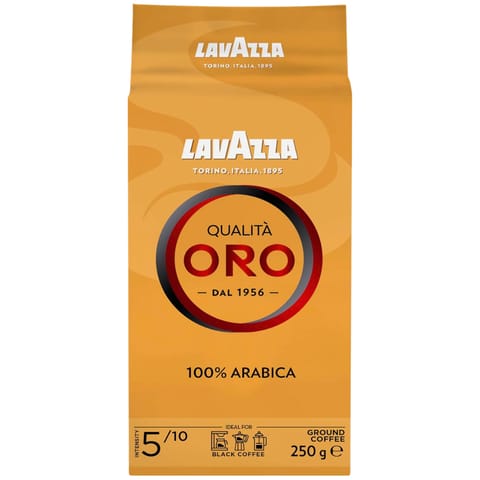 ⁨Lavazza Qualita Oro 100 % Arabica Kawa Mielona 250 g⁩ w sklepie Wasserman.eu