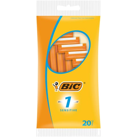 ⁨BIC Maszynka Jednorazowa do Golenia 1 Sensitive 20 sztuk⁩ w sklepie Wasserman.eu