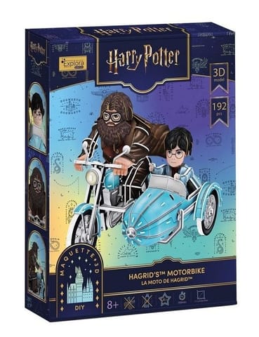 ⁨Puzzle 3D Harry Potter Motocykl Hagrida⁩ w sklepie Wasserman.eu