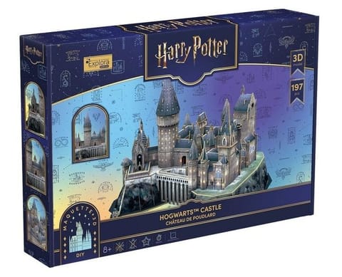 ⁨Puzzle 3D Harry Potter zamek Hogwart⁩ w sklepie Wasserman.eu