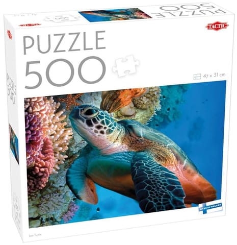 ⁨Puzzle 500 Sea Turtle⁩ w sklepie Wasserman.eu