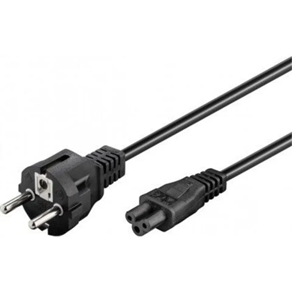 ⁨Goobay | Power cable | Power CEE 7/7 | Power IEC 60320 C5 | 1.8 m | Black⁩ w sklepie Wasserman.eu
