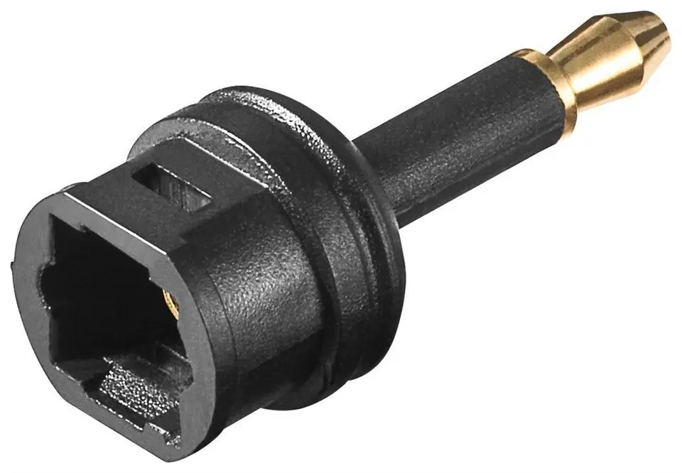Goobay Toslink digital/audio adapter; TOSLINK to Mini TOSLINK 11922 w sklepie Wasserman.eu