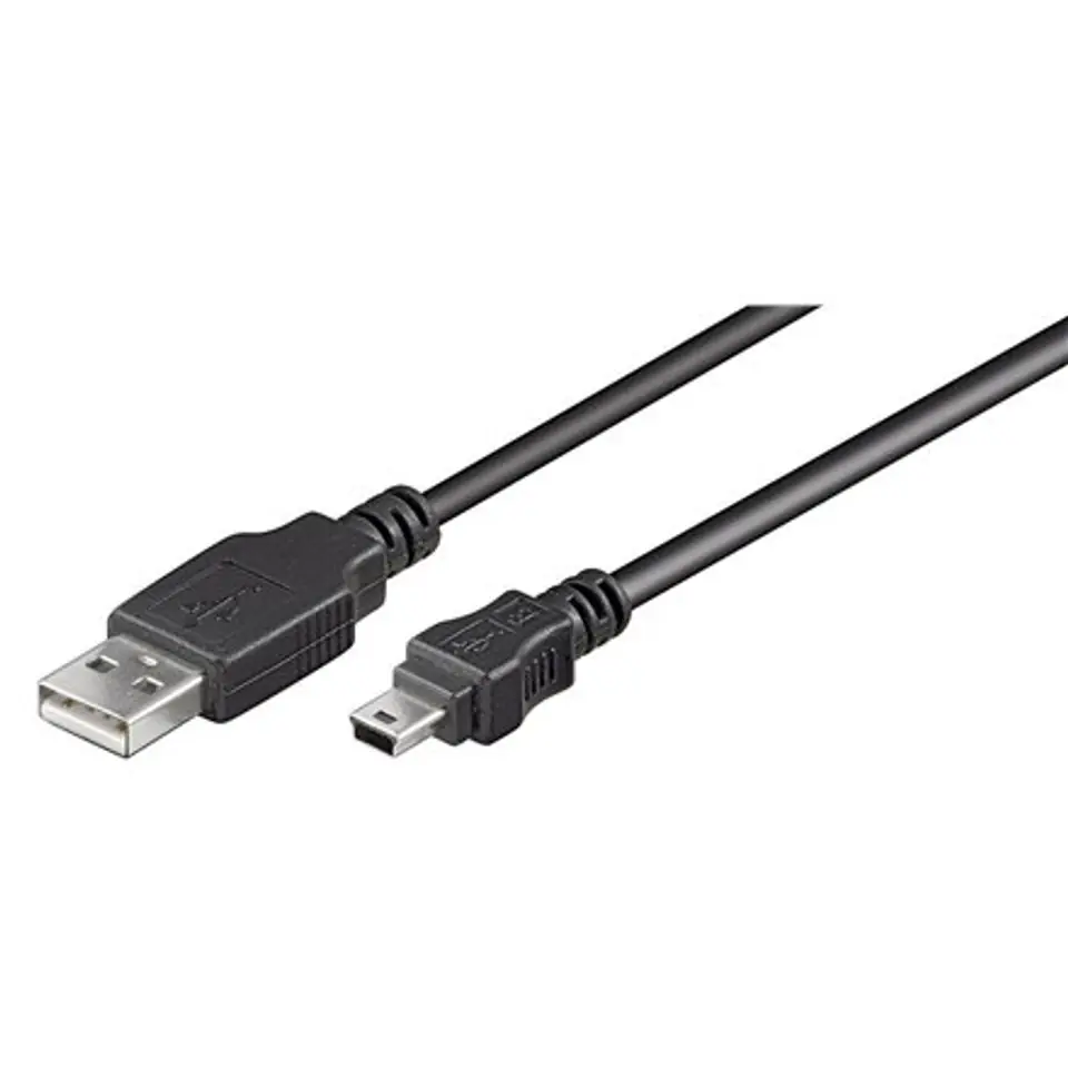 ⁨Cable adapter USB 2.0 High Speed 1,5m USB - miniUSB 93623⁩ at Wasserman.eu