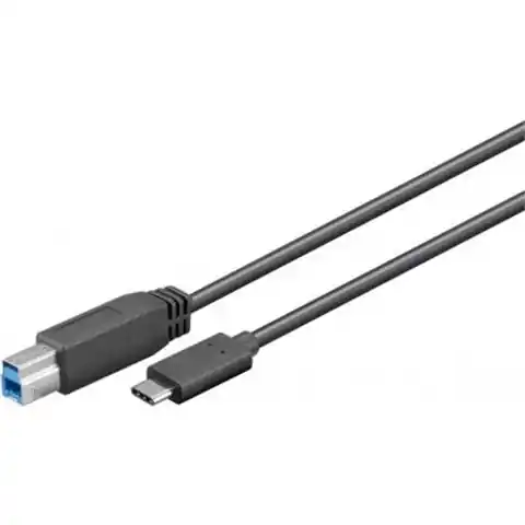 ⁨Goobay USB 3.0 cable 67986 1 m, Black⁩ w sklepie Wasserman.eu