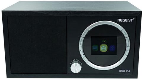 ⁨Radio Ferguson Regent DAB+ 151 / Bluetooth (Czarny)⁩ w sklepie Wasserman.eu