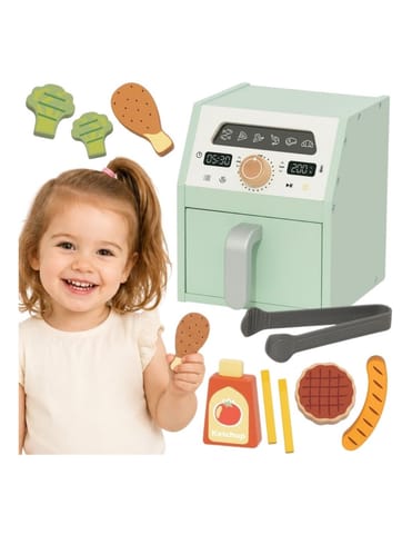 ⁨TOOKY TOY Drewniany Air Fryer Frytkownica Beztłuszczowa⁩ w sklepie Wasserman.eu