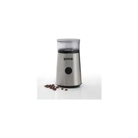 ⁨Gorenje Coffee grinder SMK150E 150 W, Coffee beans capacity 60 g, Lid safety switch, Stainless steel⁩ at Wasserman.eu