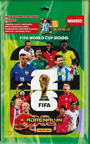 ⁨Fifa World Cup 2026 Mega zestaw startowy PANINI⁩ w sklepie Wasserman.eu