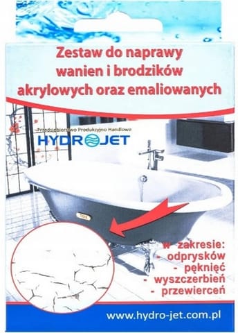 ZESTAW NAPRAWCZY DO WANIEN I BRODZIKÓW AKRYLOWYCH w sklepie Wasserman.eu