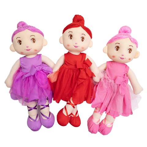 ⁨Cuddly ballerina doll⁩ at Wasserman.eu