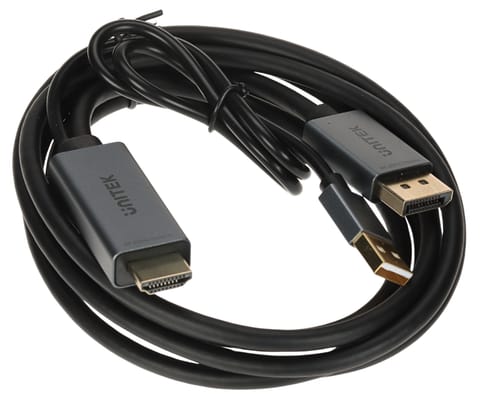 ⁨KONWERTER HDMI / DISPLAYPORT V1714AGY01 1.8 m, 4K UHD UNITEK⁩ w sklepie Wasserman.eu