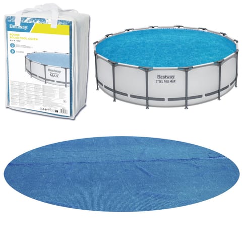 ⁨Pokrywa Solarna Do Basenu Folia Pęcherzykowa 427cm Bestway 58252⁩ w sklepie Wasserman.eu