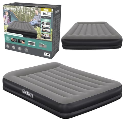 ⁨Materac Dmuchany Dwuosobowy Tritech Air Mattress 203x152cm Bestway 671BU⁩ w sklepie Wasserman.eu