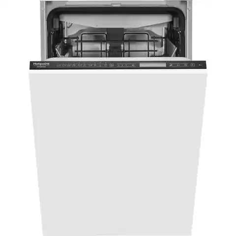 ⁨Hotpoint Ariston | Built-in | Dishwasher Fully integrated | HSIP 4O21 WFE | Width 44.8 cm | Height 82 cm | Class E | Eco Program⁩ w sklepie Wasserman.eu