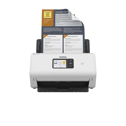 ⁨Brother ADS-4500W scanner ADF scanner 600 x 600 DPI A4 Black, White⁩ at Wasserman.eu