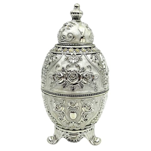 ⁨Jajo Fabergé Srebrne Otwierane - SRWS⁩ w sklepie Wasserman.eu