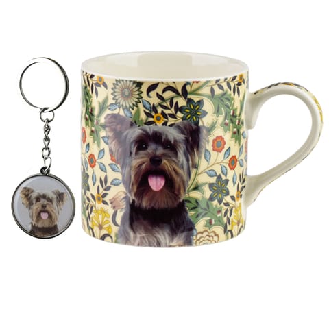 ⁨NOYA Kubek z breloczkiem 380ml 9x13x9cm York Yorkshire Terrier⁩ w sklepie Wasserman.eu