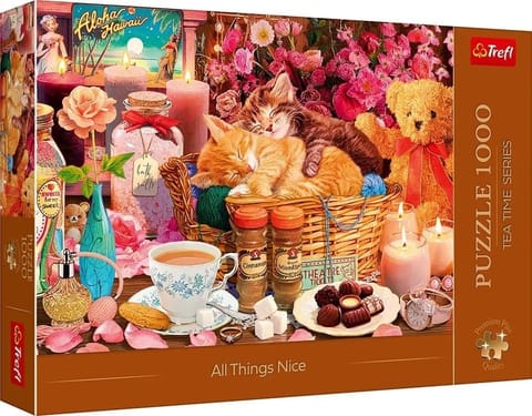 ⁨Puzzle 1000 Wszystko co przyjemne TREFL⁩ w sklepie Wasserman.eu