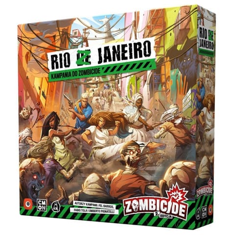 ⁨GRA PLANSZOWA ZOMBICIDE 2edycja: RIO Z JANEIRO - dodatek PORTAL⁩ w sklepie Wasserman.eu