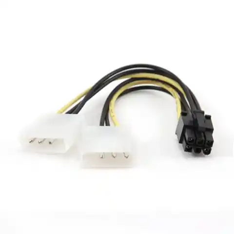⁨Internal power adapter cable for PCI express Cablexpert⁩ w sklepie Wasserman.eu