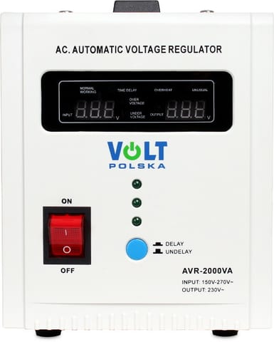 VOLTAGE STABILIZER AVR 2000VA 8-11% at Wasserman.eu