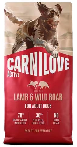 ⁨Carnilove Dog Active Lamb & Wild Boar Adult - jagnięcina i dzik 1,5kg⁩ w sklepie Wasserman.eu