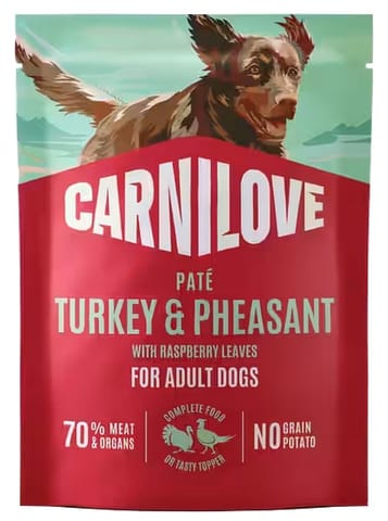 ⁨Carnilove Dog Turkey & Pheasant - indyk i bażant saszetka 300g⁩ w sklepie Wasserman.eu
