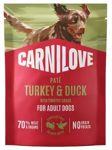⁨Carnilove Dog Turkey & Duck - indyk i kaczka saszetka 300g⁩ w sklepie Wasserman.eu