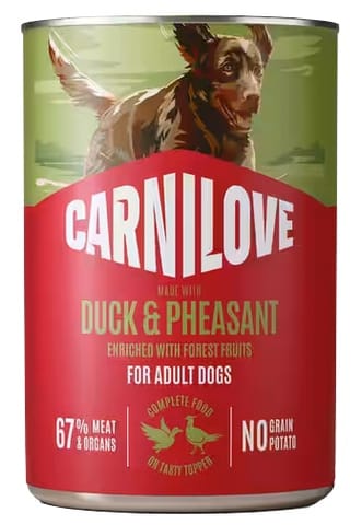 ⁨Carnilove Dog Duck & Pheasant Adult - kaczka i bażant puszka 400g⁩ w sklepie Wasserman.eu