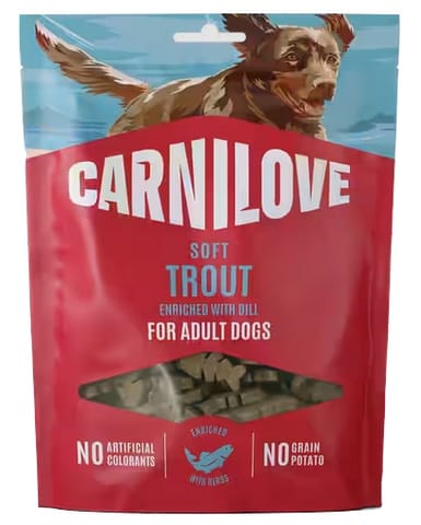 ⁨Carnilove Dog Soft Snack Trout 200g⁩ w sklepie Wasserman.eu