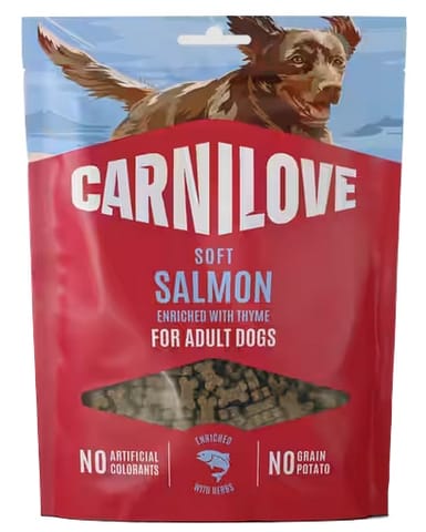 ⁨Carnilove Dog Soft Snack Salmon Small Bite 200g⁩ w sklepie Wasserman.eu