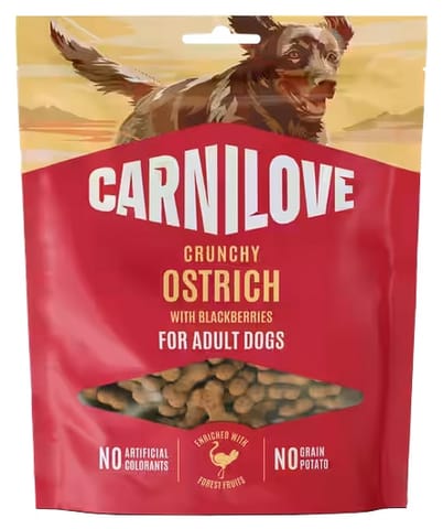 ⁨Carnilove Dog Crunchy Snack Ostrich 200g⁩ w sklepie Wasserman.eu