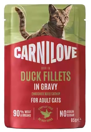 ⁨Carnilove Cat Duck - kaczka w sosie saszetka 85g⁩ w sklepie Wasserman.eu