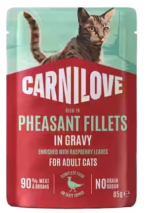⁨Carnilove Cat Pheasant - bażant w sosie saszetka 85g⁩ w sklepie Wasserman.eu