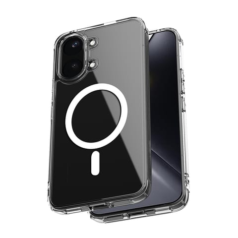 Crong Hybrid Clear Magnetic - Etui MagSafe Xiaomi POCO X8 Pro Max 5G (przezroczysty) w sklepie Wasserman.eu