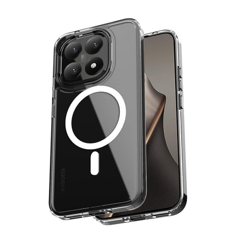 Crong Hybrid Clear Magnetic - Etui MagSafe Xiaomi 15T (przezroczysty) w sklepie Wasserman.eu