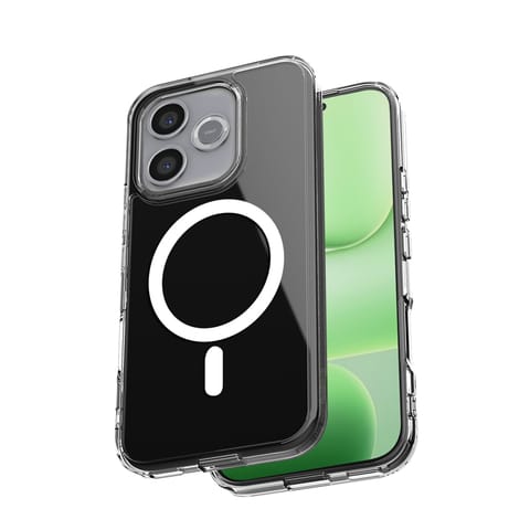 Crong Hybrid Clear Magnetic - Etui MagSafe Honor 600 Lite 5G (przezroczysty) w sklepie Wasserman.eu