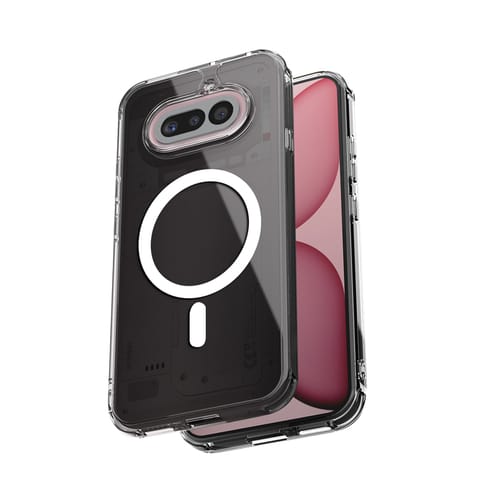 Crong Hybrid Clear Magnetic - Etui MagSafe Nothing Phone 4a (przezroczysty) w sklepie Wasserman.eu