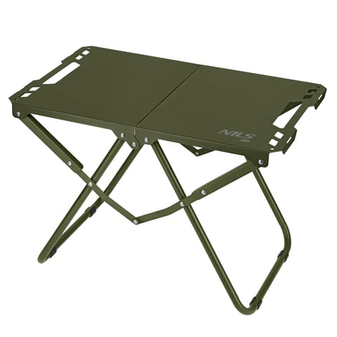 ⁨NC3310 STOLIK SKŁADANY MILITARY SKŁADANY ZIELONY NILS CAMP⁩ w sklepie Wasserman.eu
