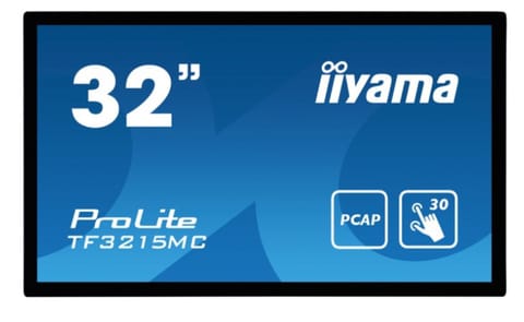 ⁨Monitor 32 inch TF3215MC-B2 POJ.30PKT.VA.VGA.HDMI.DP.500cd/m2.3000:1/8ms.24/7.7H.IP65(front).PION/POZIOM.200x200mm(vesa)⁩ at Wasserman.eu
