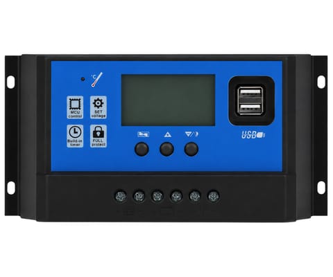 ⁨REGULATOR SOLARNY ŁADOWANIA AKUMULATORÓW SCC-60A-PWM-LCD-S2⁩ w sklepie Wasserman.eu