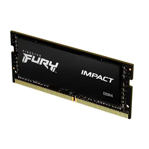 ⁨Kingston Fury Impact 16 GB, DDR4, 3200 MHz, Notebook, Registered No, ECC No⁩ w sklepie Wasserman.eu