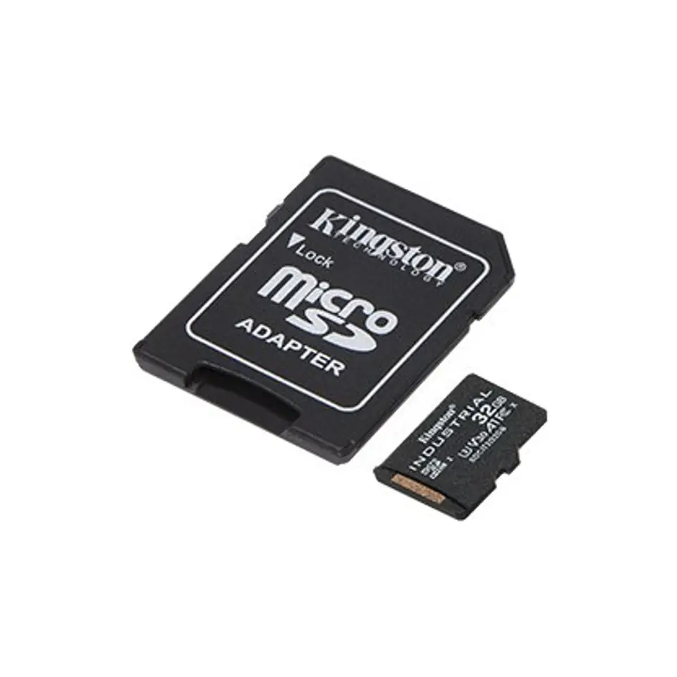 ⁨Kingston | UHS-I | 32 GB | Karta przemysłowa microSDHC/SDXC | Klasa pamięci flash Class 10, UHS-I, U3, V30, A1⁩ w sklepie Wasserman.eu