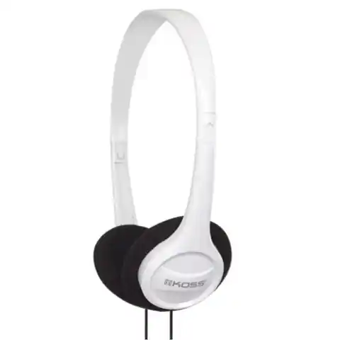 ⁨Koss Headphones KPH7w Headband/On-Ear, 3.5mm (1/8 inch), White,⁩ at Wasserman.eu