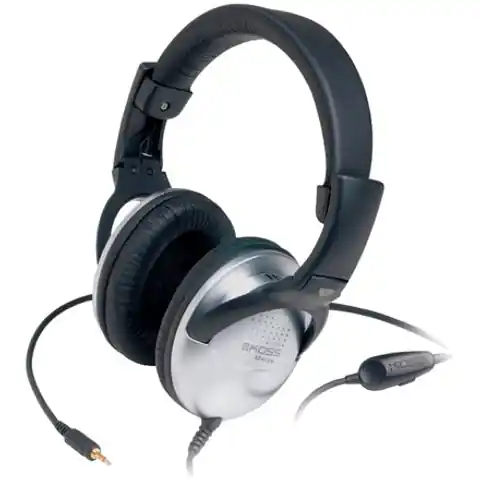 ⁨Koss | UR29 | Headphones | Wired | On-Ear | Noise canceling | Black/Silver⁩ w sklepie Wasserman.eu