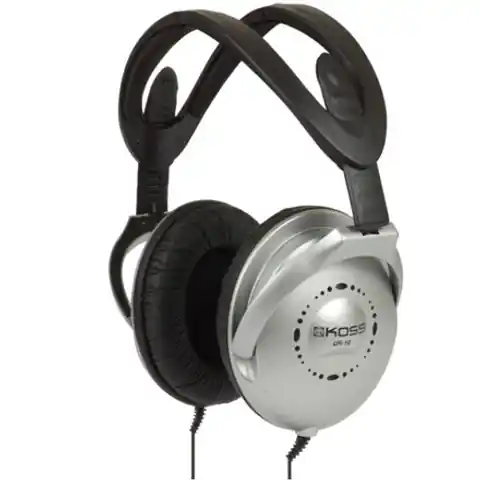 ⁨Koss Headphones UR18 Wired, On-Ear, 3,5 mm, Noice canceling, Silver⁩ w sklepie Wasserman.eu