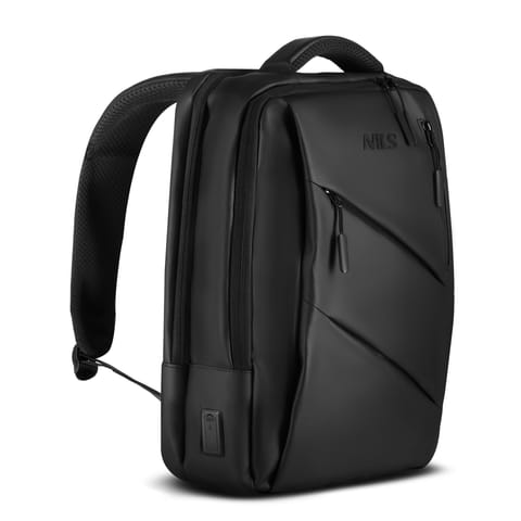 ⁨NC4502 PLECAK NA LAPTOP Z USB CZARNY NILS⁩ w sklepie Wasserman.eu
