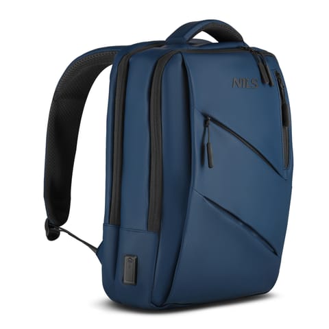 ⁨NC4502 PLECAK NA LAPTOP Z USB NIEBIESKI NILS⁩ w sklepie Wasserman.eu